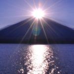 初日の出を富士山で